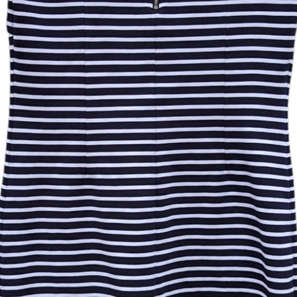 New Laundry by Shelli Segal‎ navy/white Shift Dress Sz 2 - Picture 4 of 7